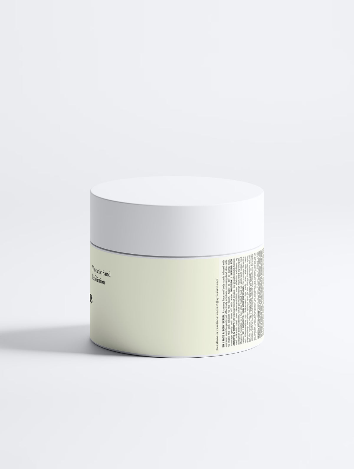 Icelandic Volcano Scrub - Face & Body Exfoliator