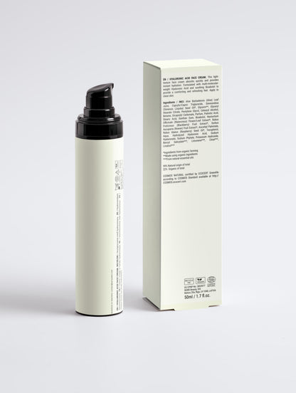 Hyaluronic Acid Face Cream - Deep Hydration for Men