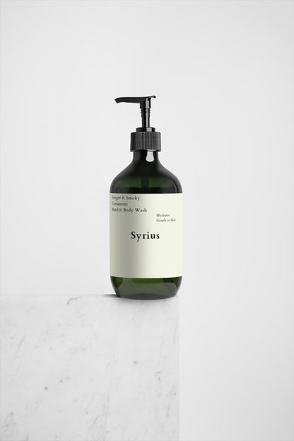 Ginger & Cardamom Body Wash - Daily Hydrating Cleanser